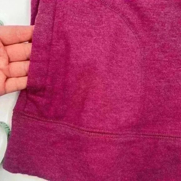 State Of Mine Women’s Small 1/4 Button Up Pullover Fleece Magenta Long Sleeve - Picture 4 of 8